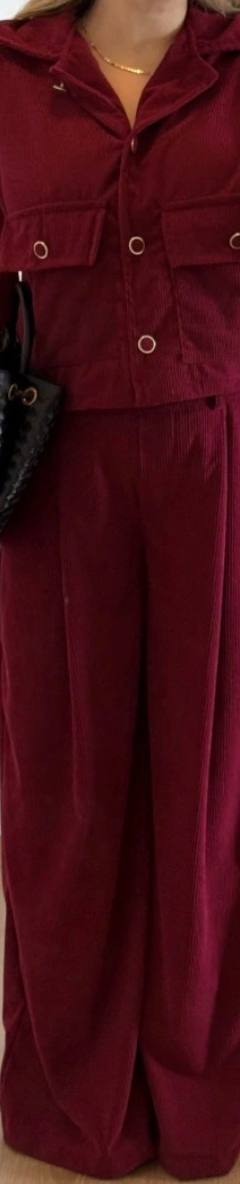 Conjunto Casaco e Pantalona Cotelê — miniatura 2