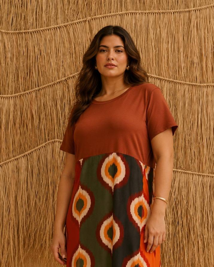 Vestido Estamparia — foto 1 de 2